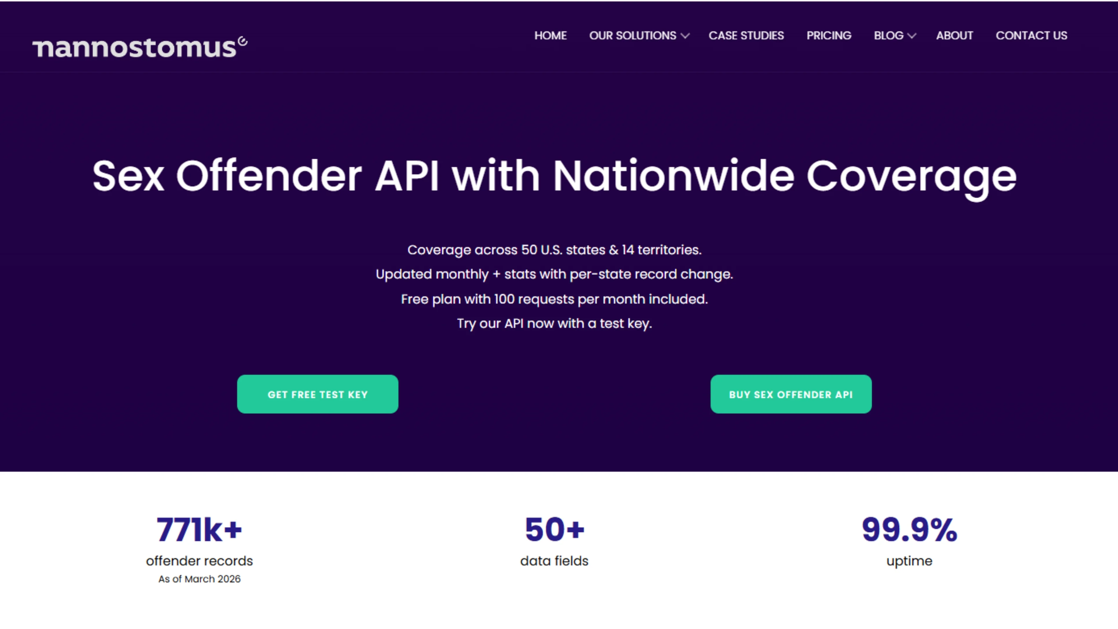 Nannostomus unlimited sex offender API plan