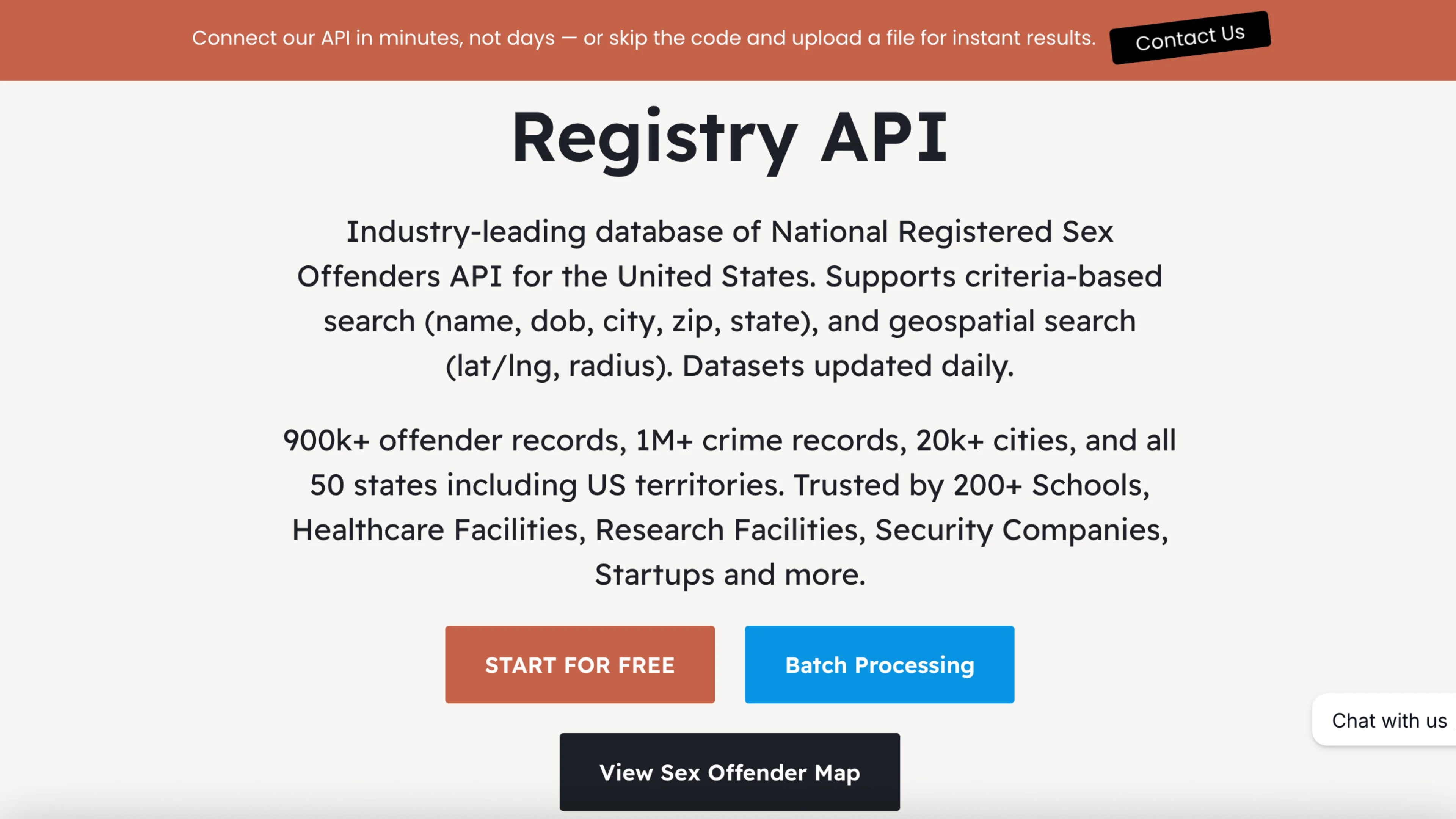 Offenders.io review: sex offender data API
