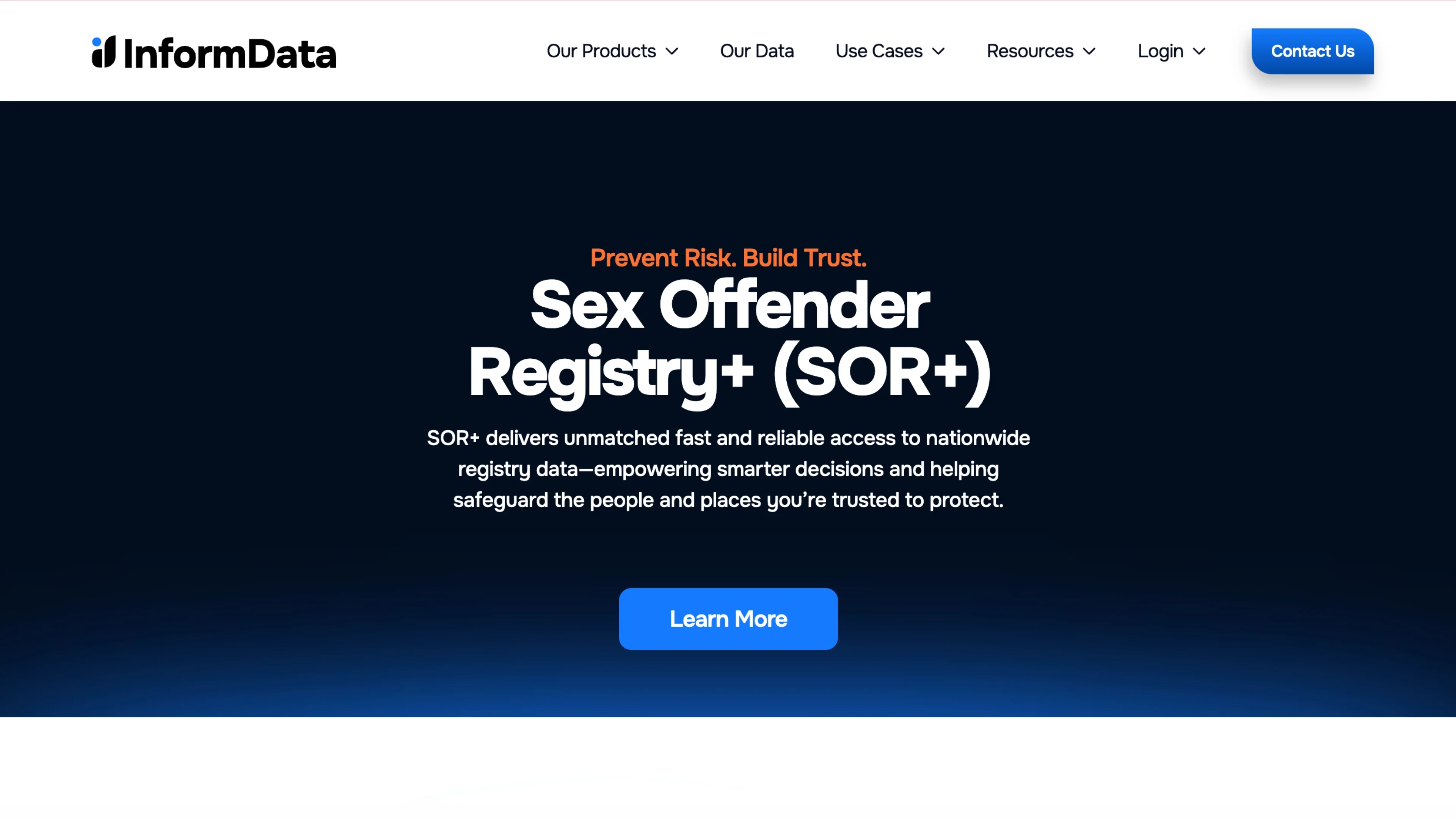 Access sex offender data via InformData API