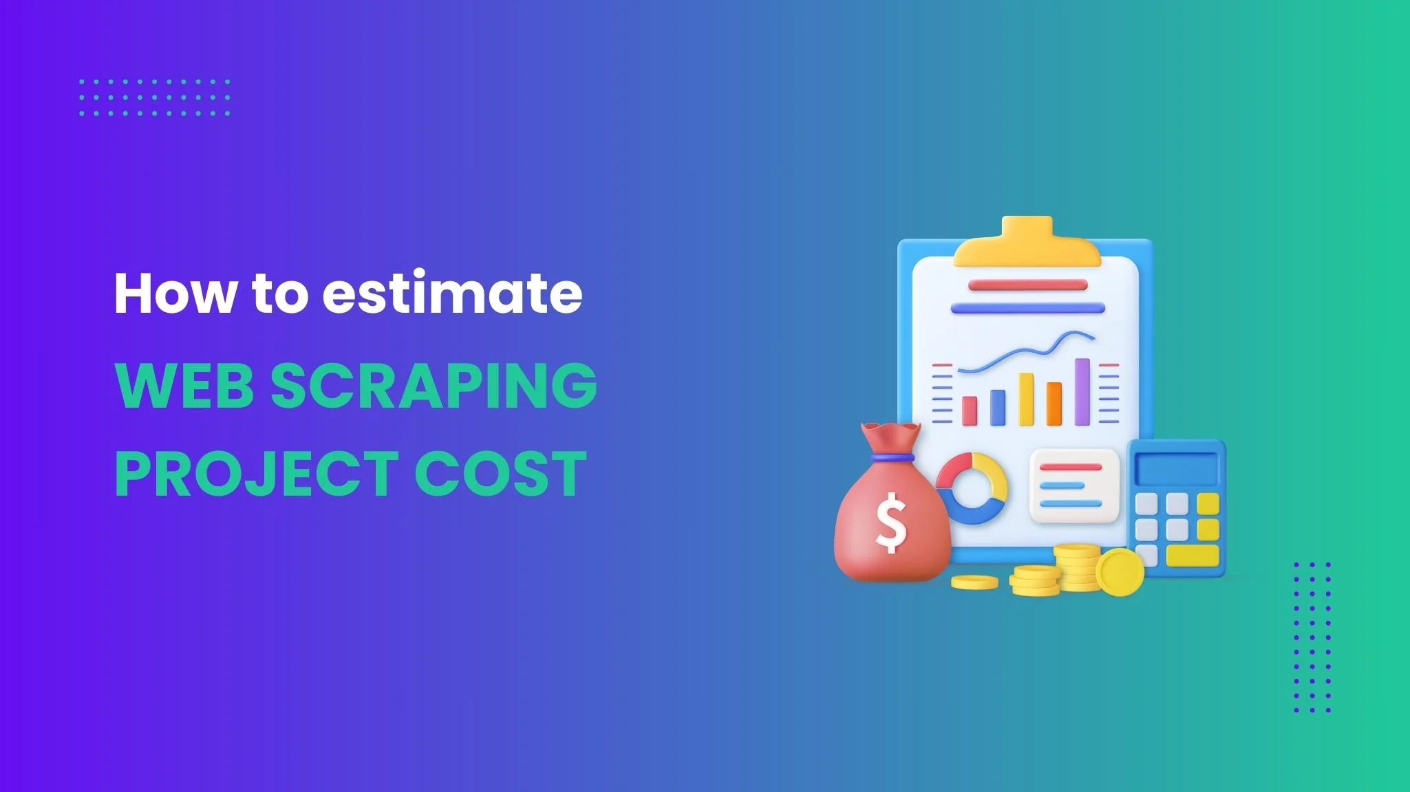 Site scraping service cost estimation