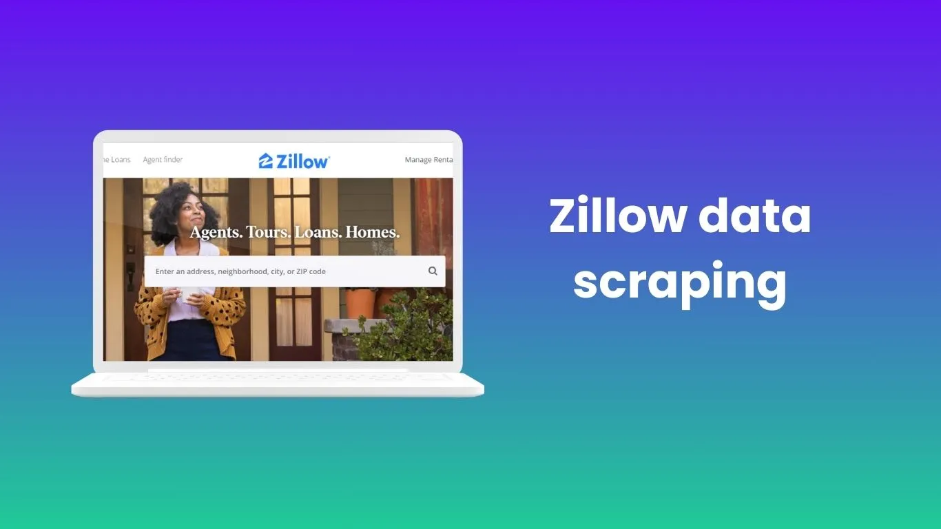 Extract real estate data from Zillow