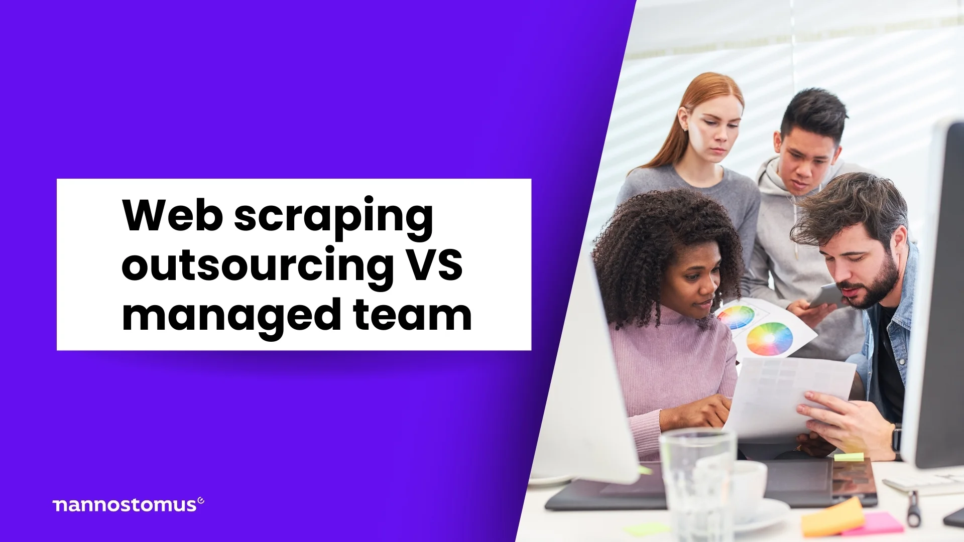 Difference between outsourcing and managed services for web scraping